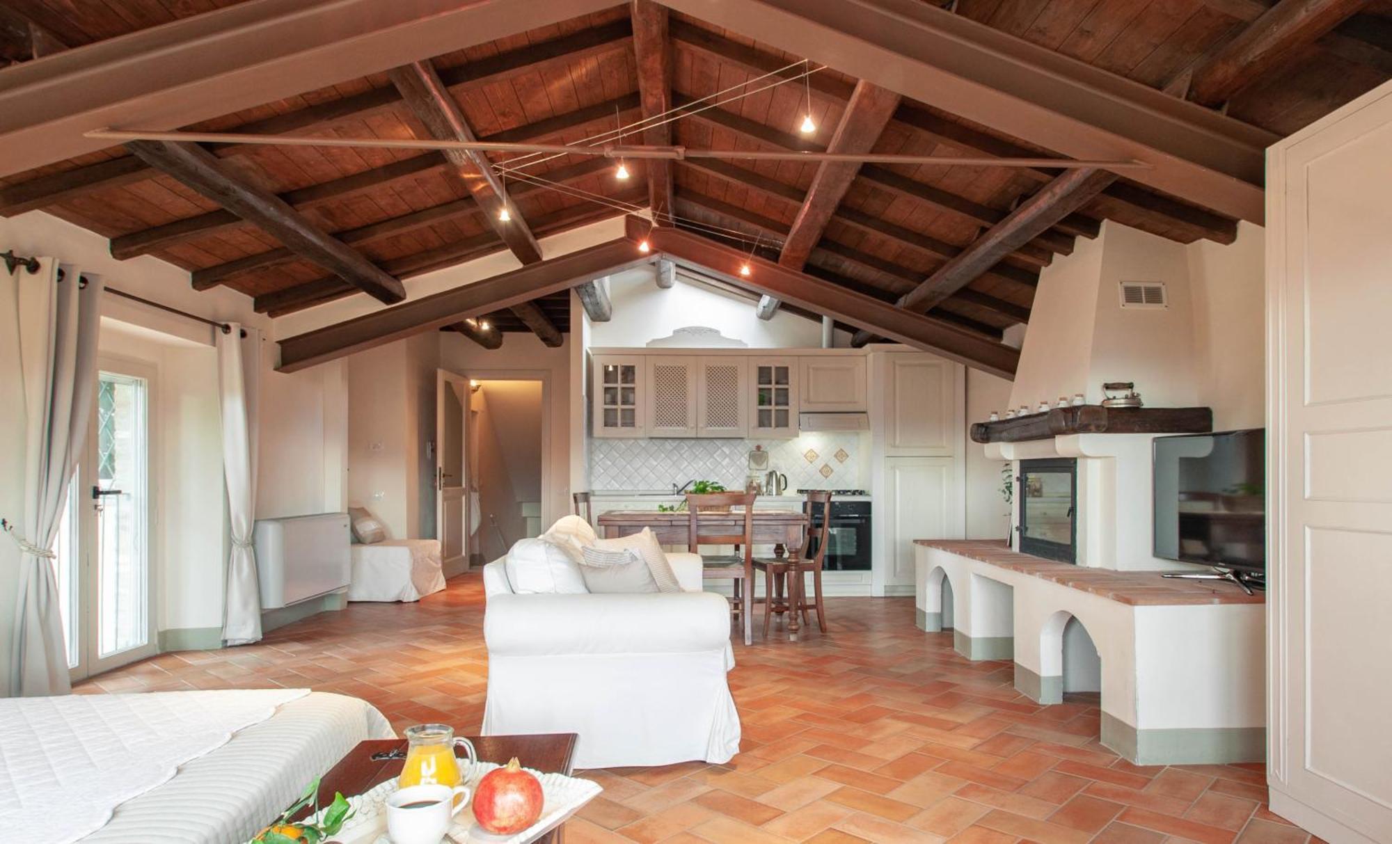 구비오 Antica Residenza Montereano 빌라 객실 사진