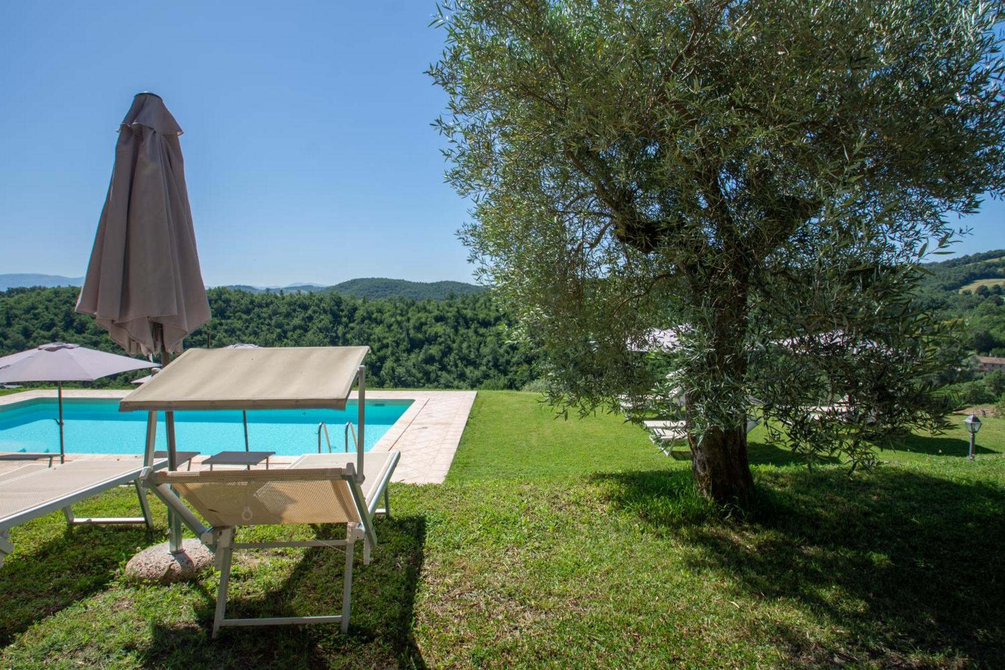 구비오 Antica Residenza Montereano 빌라 외부 사진