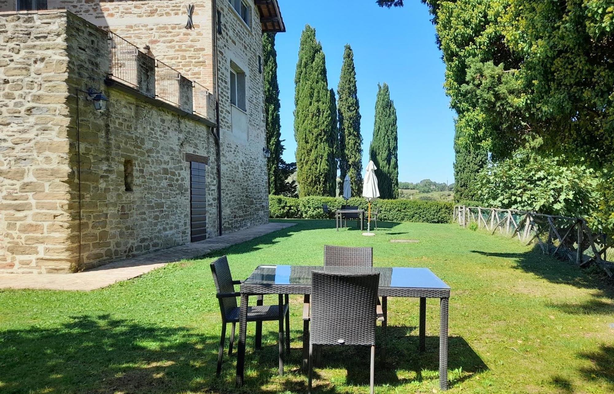 구비오 Antica Residenza Montereano 빌라 외부 사진