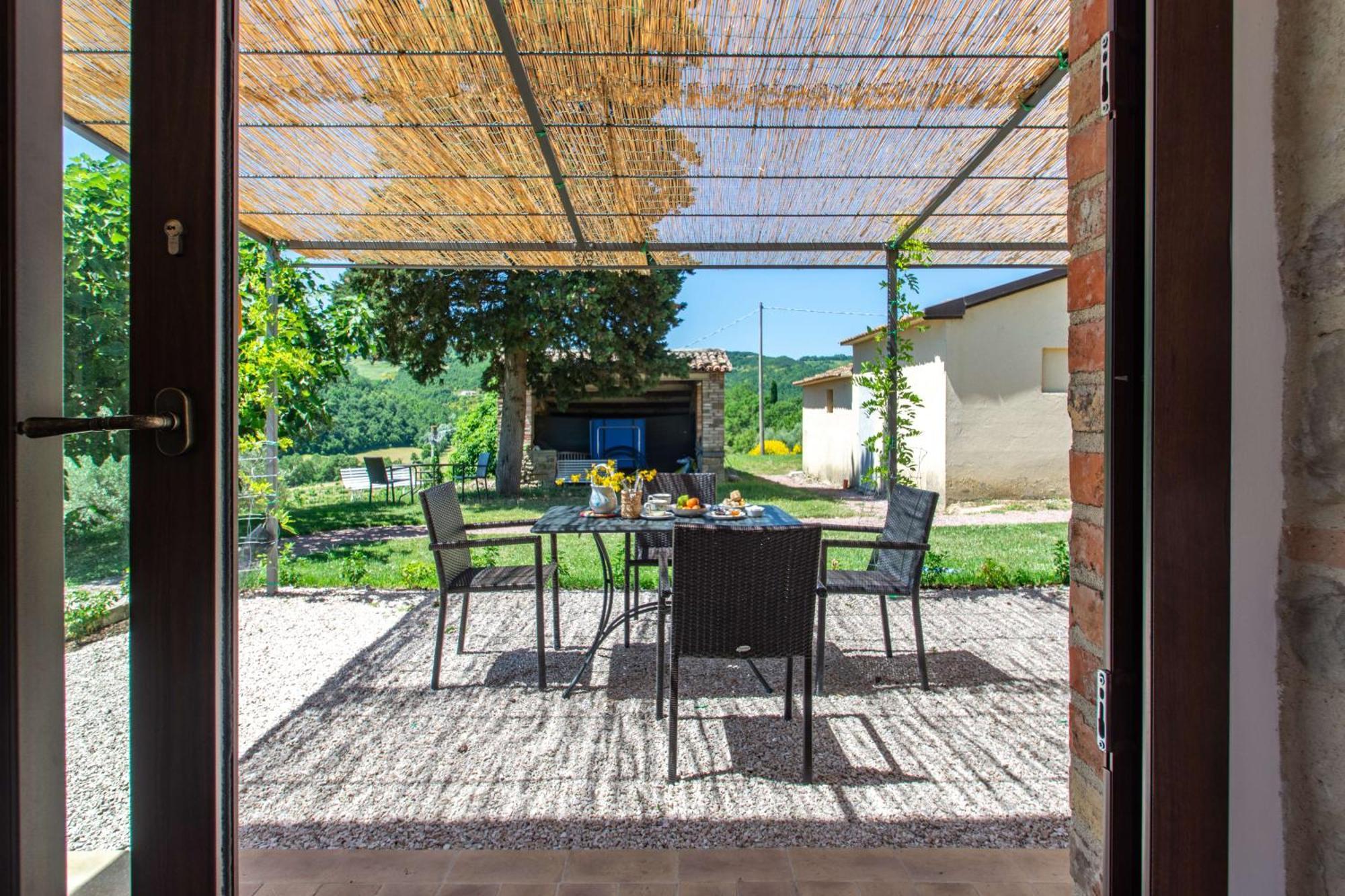 구비오 Antica Residenza Montereano 빌라 외부 사진