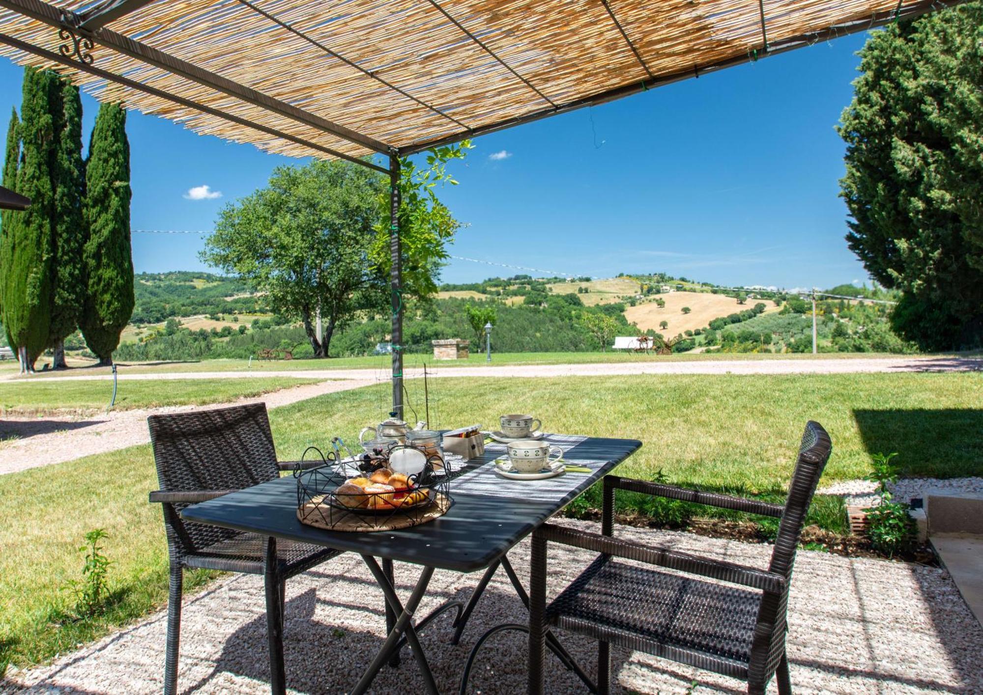 구비오 Antica Residenza Montereano 빌라 외부 사진
