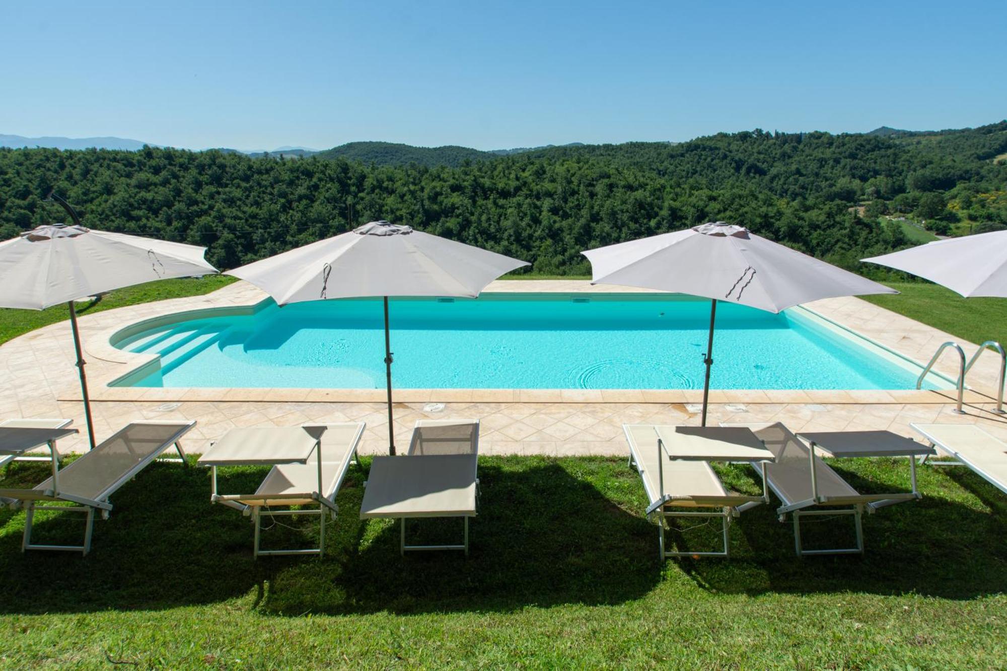 구비오 Antica Residenza Montereano 빌라 외부 사진